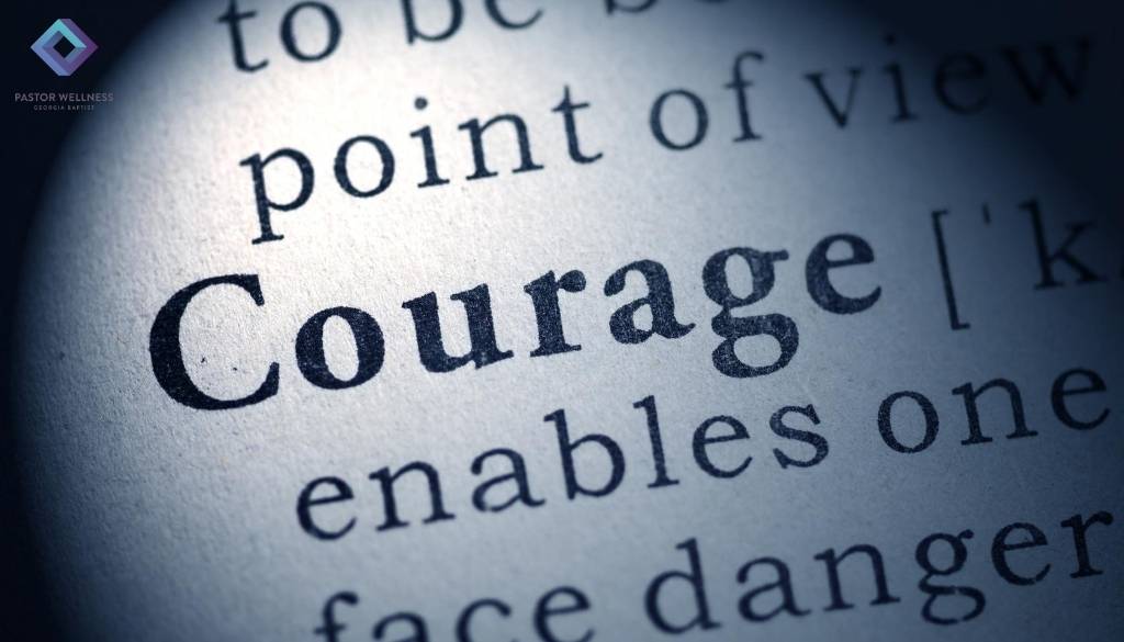 courage back down fear