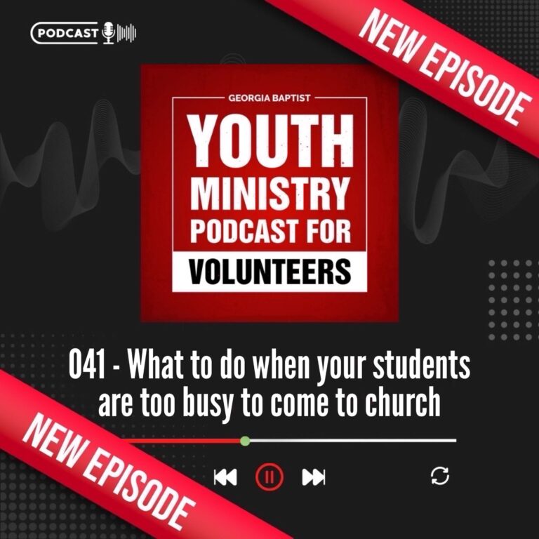 041 – What to do when your students are too busy to come to church